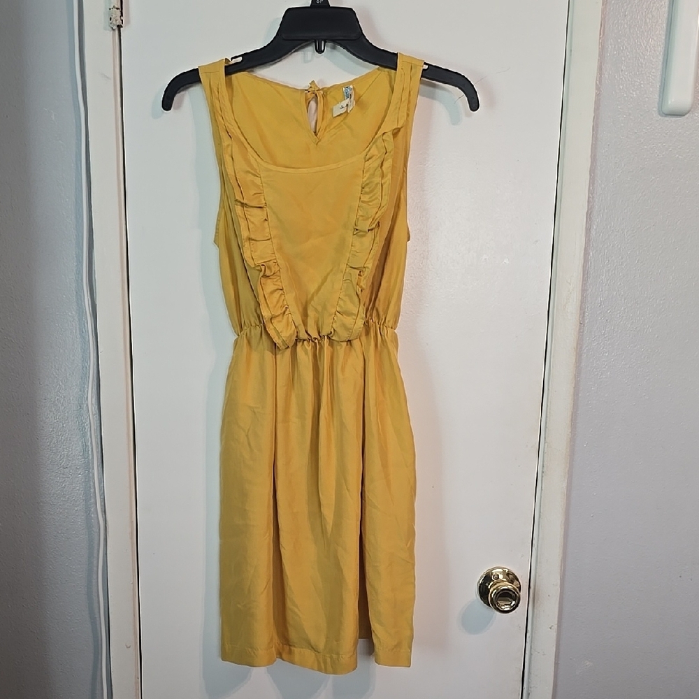 Maeve Sleeveless Ruffle Dress